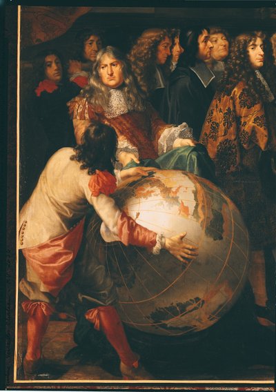 Jean-Baptiste Colbert (1619-83) présentant les membres de l