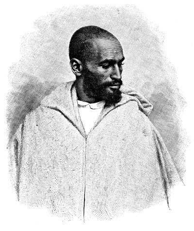 Un homme arabe de Tanger, Maroc, 1895 - Henri Thiriat