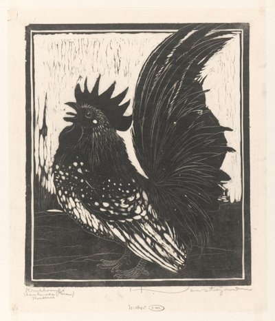 Petit coq - Henri Verstijnen (signed by artist)