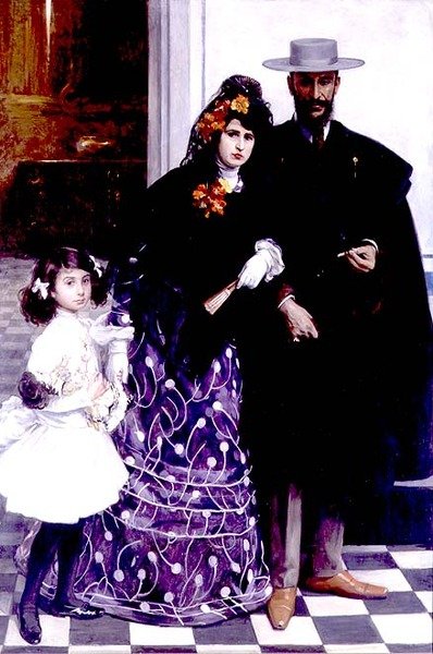 Famille espagnole - Henri Zo