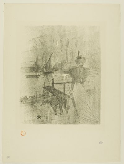Adieu - Henri de Toulouse-Lautrec