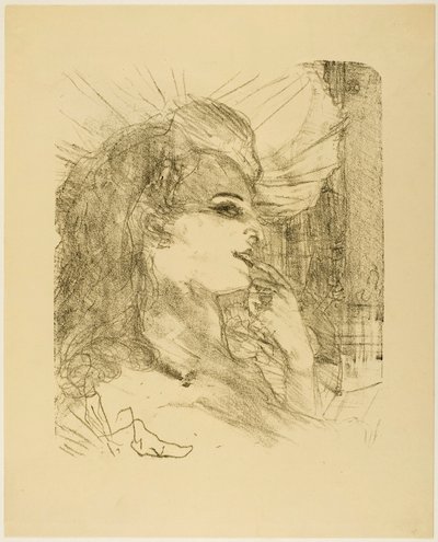 Anna Held, de Treize Lithographies - Henri de Toulouse-Lautrec