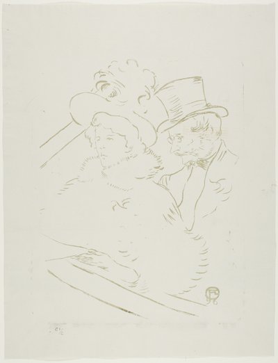 Au concert - Henri de Toulouse-Lautrec