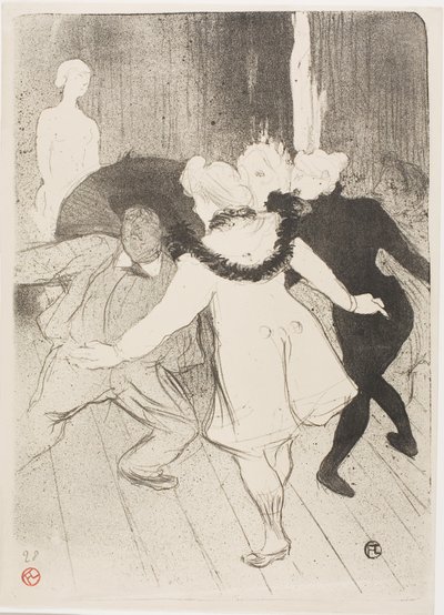Aux Folies-Bergère : La Modestie de Monsieur Prudhomme - Henri de Toulouse-Lautrec