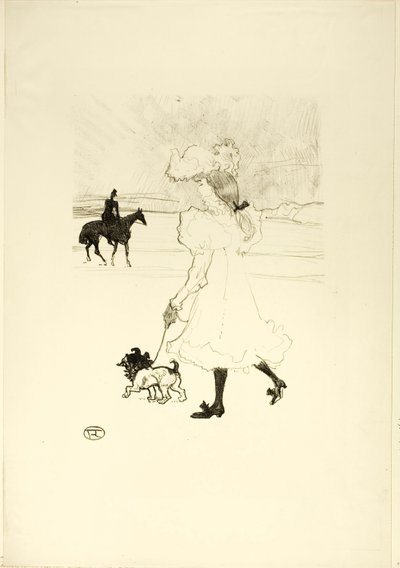 Au Bois - Henri de Toulouse-Lautrec