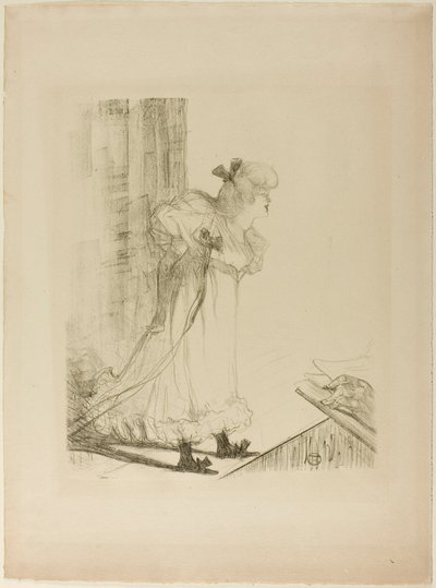Chanteuse de cabaret - Henri de Toulouse-Lautrec