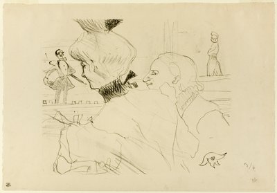 Couple à un café-concert - Henri de Toulouse-Lautrec