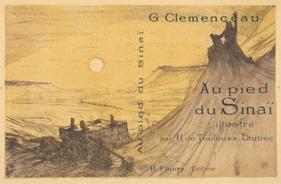 Couverture pour «Au pied du Sinaï» - Henri de Toulouse-Lautrec
