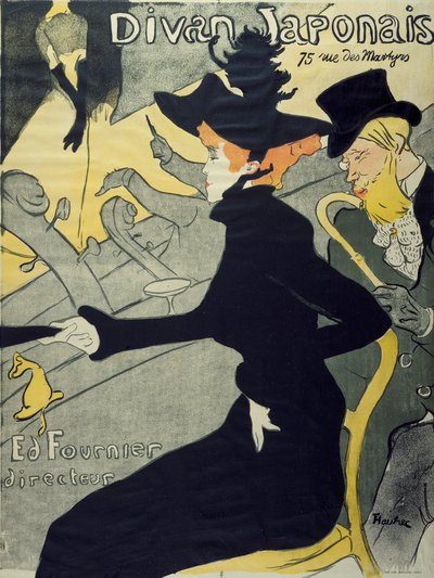 Divan Japonais - Henri de Toulouse-Lautrec