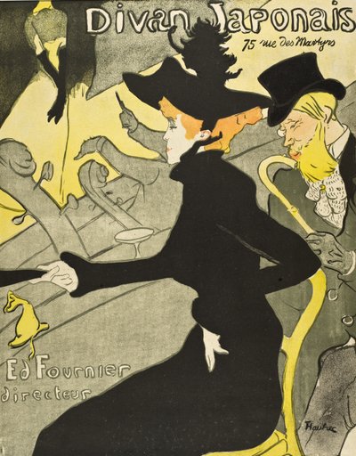 Divan Japonais - Henri de Toulouse-Lautrec
