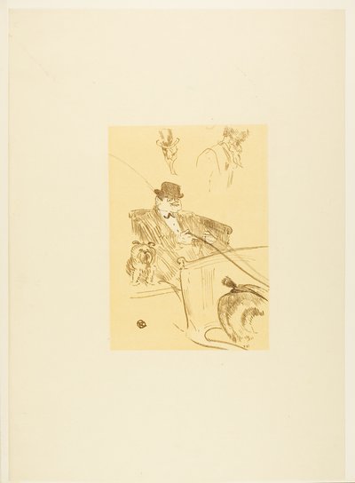 Bonjour Monsieur Robin - Henri de Toulouse-Lautrec