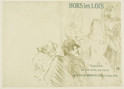 Hommage à Molière - Henri de Toulouse-Lautrec