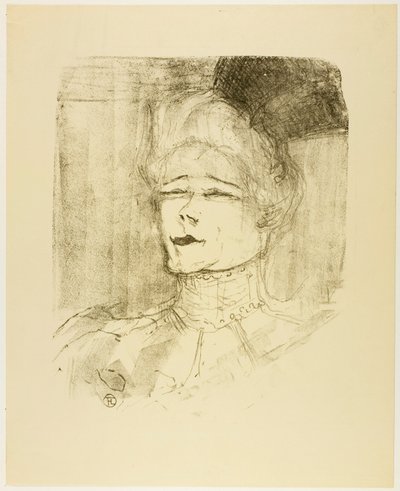 Jeanne Granier, de Treize Lithographies - Henri de Toulouse-Lautrec