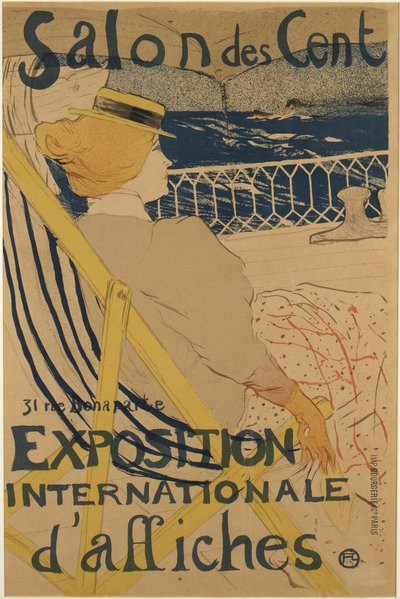 La Passagère du 54 - Promenade en yacht (La passagère du numéro 54 - Une croisière) - Henri de Toulouse-Lautrec