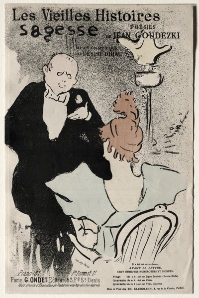 Les Vieilles histoires : Sagesse - Henri de Toulouse-Lautrec