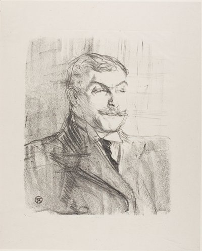 Lucien Guitry, de Treize Lithographies - Henri de Toulouse-Lautrec