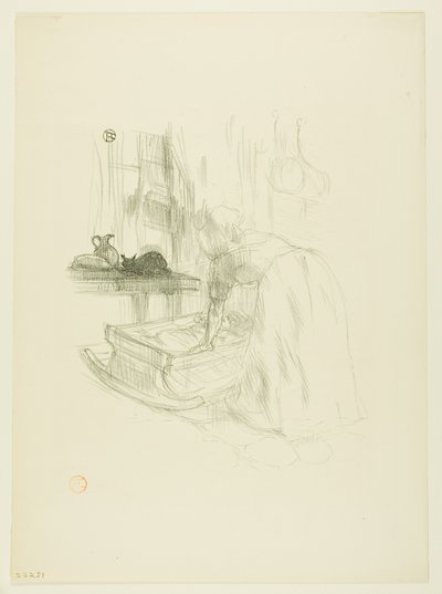 Berceuse, des Mélodies de Désiré Dihau - Henri de Toulouse-Lautrec