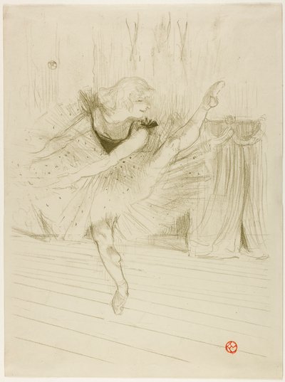 Miss Ida Heath, danseuse anglaise - Henri de Toulouse-Lautrec