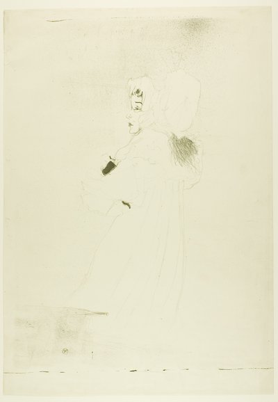 Miss May Belfort (grande planche) - Henri de Toulouse-Lautrec