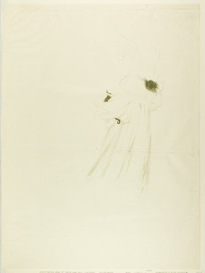 Miss May Belfort - Henri de Toulouse-Lautrec