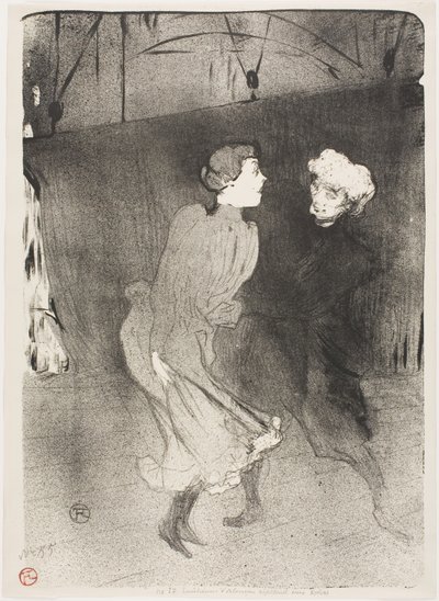 Rehearsal at the Folies-Bergère, Emilenne D