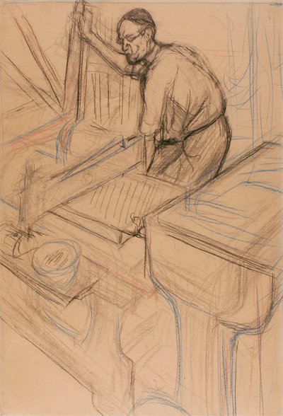 Étude - Henri de Toulouse-Lautrec