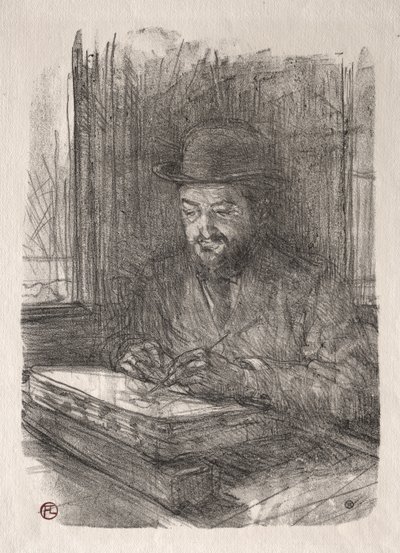 Le bon lithographe - Henri de Toulouse-Lautrec