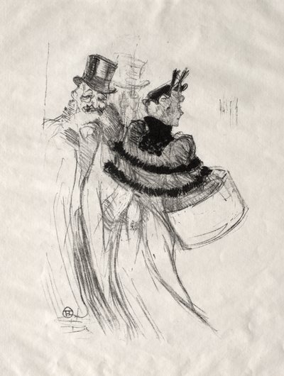 Le Vieux Monsieur - Henri de Toulouse-Lautrec