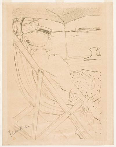 La Passagère du 54 - Henri de Toulouse-Lautrec