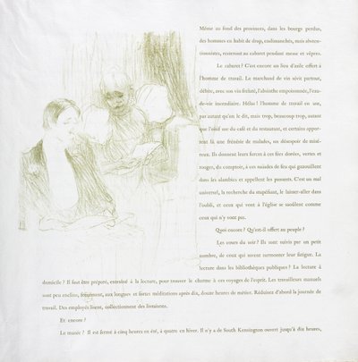 Yvette Guilbert - Série française : N° 8 - Henri de Toulouse-Lautrec