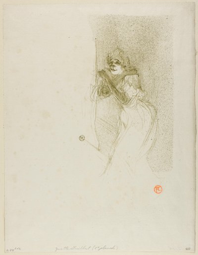 Yvette Guilbert - Henri de Toulouse-Lautrec