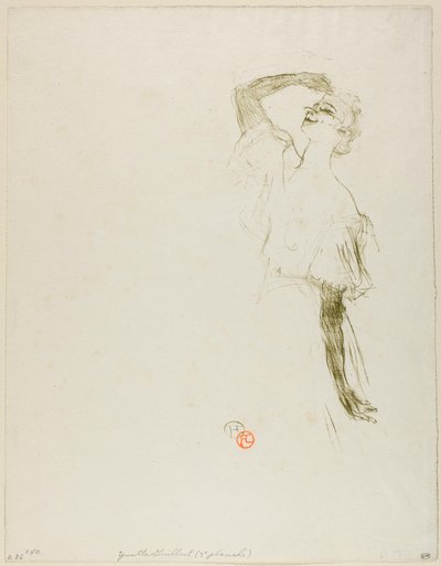 Yvette Guilbert - Henri de Toulouse-Lautrec
