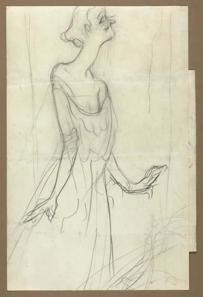 Yvette Guilbert chantant - Henri de Toulouse-Lautrec