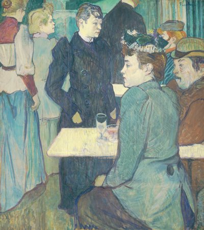 Un coin du Moulin de la Galette - Henri de Toulouse Lautrec
