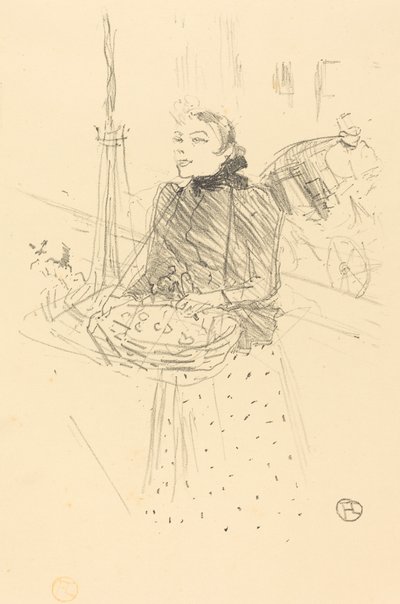 Achetez mes belles violettes, 1895 - Henri de Toulouse Lautrec