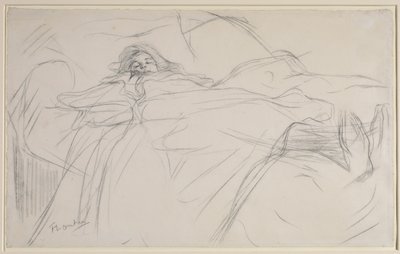 Au lit, vers 1896 - Henri de Toulouse Lautrec