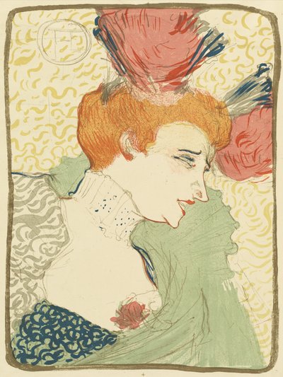 Buste de Mlle. Marcelle Lender (Mlle. Marcelle Lender, un buste) - Henri de Toulouse-Lautrec