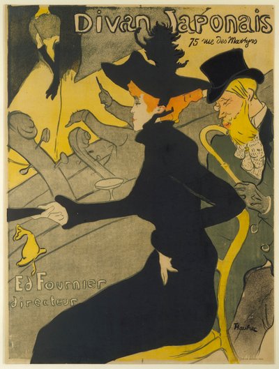 Divan Japonais - Henri de Toulouse-Lautrec