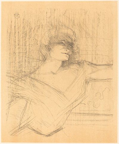 Dans "La glu" - Henri de Toulouse Lautrec
