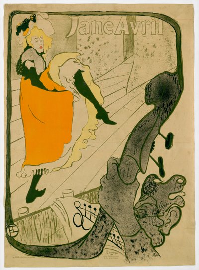 Jane Avril - Henri de Toulouse Lautrec