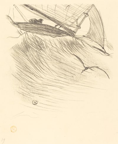 Les hirondelles de mer - Henri de Toulouse Lautrec