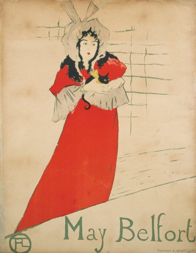 May Belfort - Henri de Toulouse Lautrec