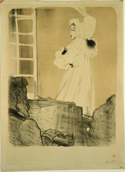 Mlle May Belfort (État I) - Henri de Toulouse Lautrec