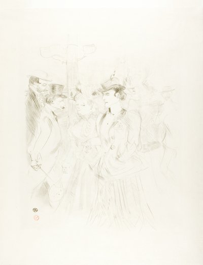 Promenade - Henri de Toulouse Lautrec