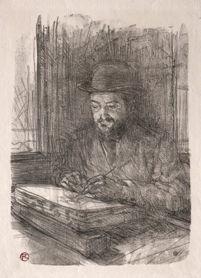 Le bon lithographe - Henri de Toulouse Lautrec
