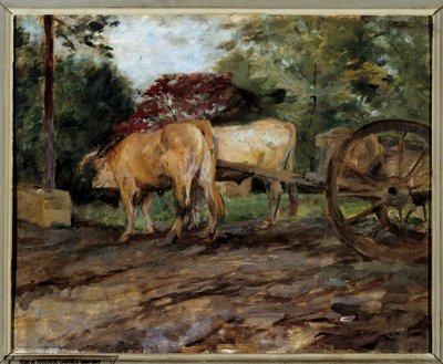 Les bœufs sous le joug - Henri de Toulouse Lautrec