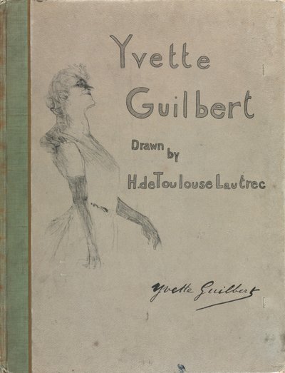 Yvette Guilbert-Série anglaise, 1898 - Henri de Toulouse Lautrec