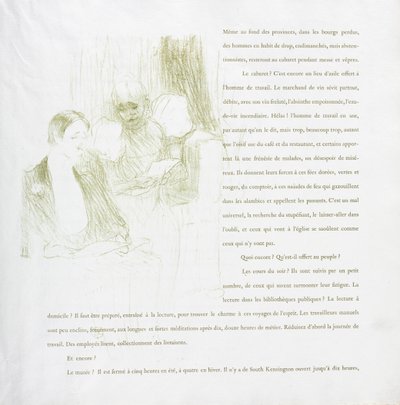 Yvette Guilbert - Série française : N° 8 - Henri de Toulouse Lautrec