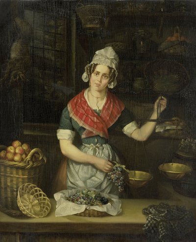 Vendeur de fruits - Henrietta Christina Temminck