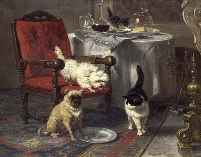 Un morceau de fromage - Henriëtte Ronner Knip